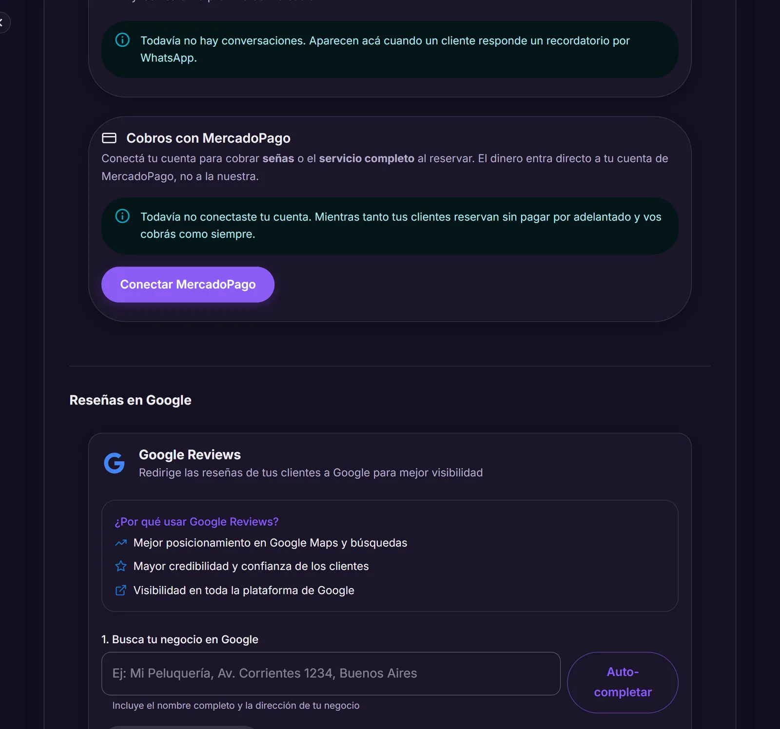 Turnify responde por WhatsApp: Reprograma o cancela solo